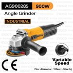 Angle Grinder (5"/125mm) INGCO AG900285 - Mesin Gerinda Gurinda Tangan Listrik 5 Inch