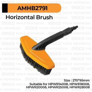 Horizontal Brush INGCO AMHB2791 - Sikat Gosok Cuci Karpet Mobil Jet Cleaner Pressure Washer