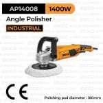 Angle Polisher (7"/180mm) INGCO AP14008 - Mesin Poles Pemoles Body Cat Mobil 7 Inch