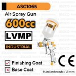 LVMP Air Spray Gun (600 ml) INGCO ASG1065 Cat Semprot PROFESSIONAL Body Paint Mobil