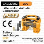 P20S Truck Mini Compressor (160Psi) INGCO CACLI2002 - Kompresor Mini Pompa Ban Truk