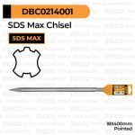 SDS-Max Chisel Point (18 mm) INGCO DBC0214001 Mata Bor Bobok Pahat Tembok Beton