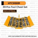 59-Pcs Mechanical Tool Chest Set INGCO HTCS15591 - Paket Box Kotak Alat Perkakas Mekanik