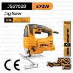 Jig Saw (570 W) INGCO JS57028 - Mesin Jigsaw Gergaji Triplek Ukir Kayu