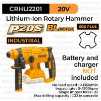 P20S Brushless Rotary Hammer Drill (2.0J) INGCO CRHLI2201 - Mesin Bor ...