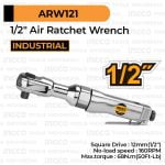 Air Ratchet Wrench (1/2" 68Nm) INGCO ARW121 - Kunci Sok Shock Socket Angin Pneumatic Pneumatik Inch
