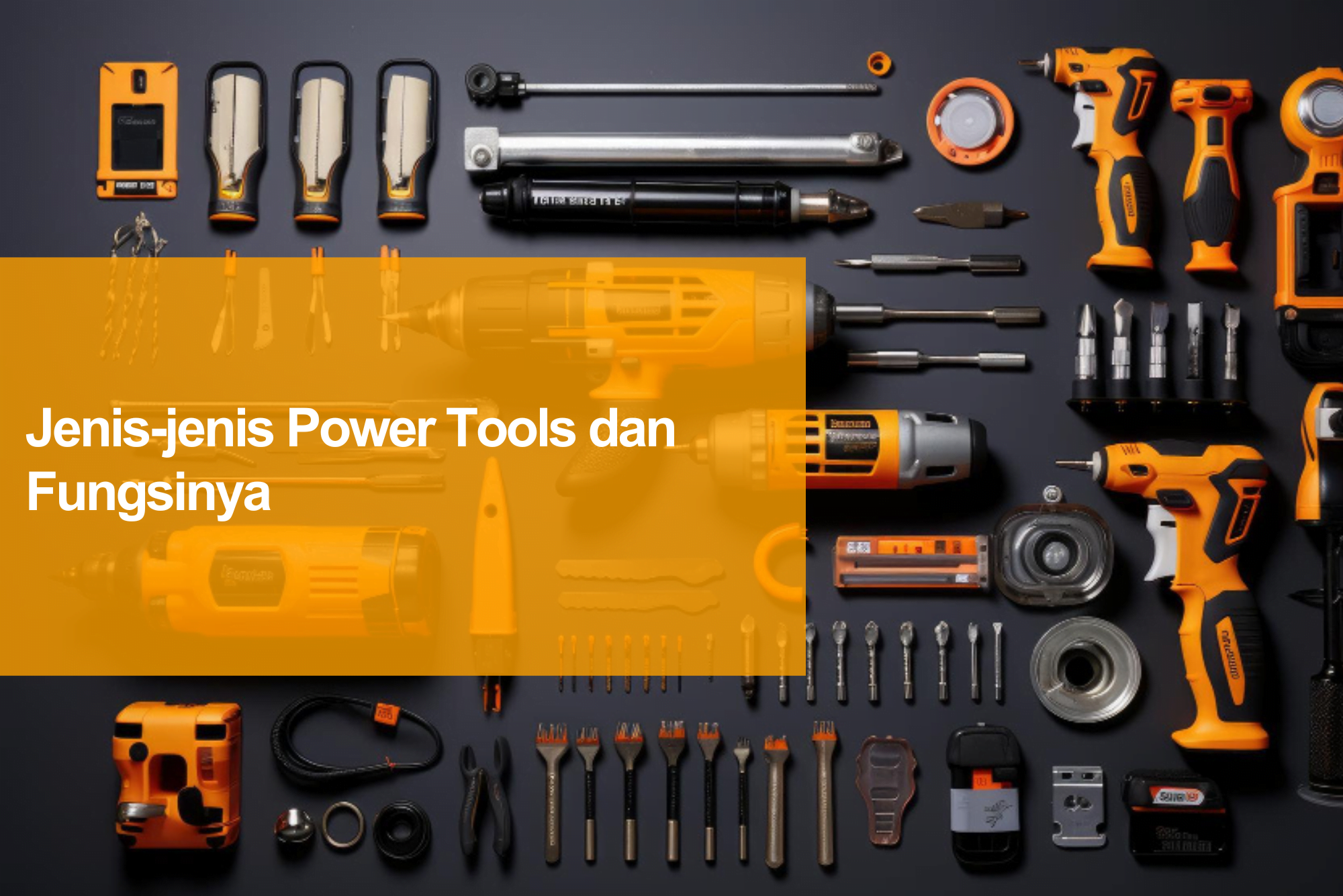 Power Tools: Pengertian, Fungsi, & Jenis-Jenisnya