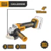 P20S Brushless Angle Grinder (4") INGCO CAGLI1002 Gerinda Grenda Inch