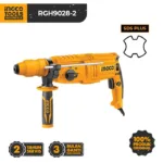 Rotary Hammer Drill (800W 2.5J) INGCO RGH9028-2 Bor Bobok Tembok Beton
