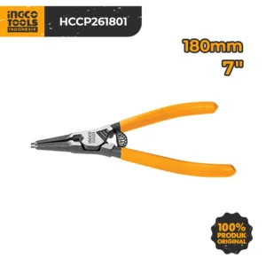 Circlip Pliers ES (7") INGCO HCCP261801 Tang Snap Ring Buka Lurus